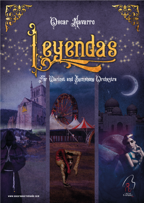 LEYENDAS – Para Clarinete y Orquesta Sinfónica |
